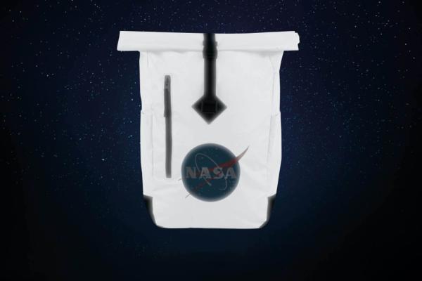 BAAGL Zavinovací batoh NASA 4