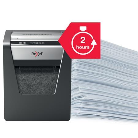 Skartovací stroj, mikrokonfety, 10 listov, REXEL, "Momentum M510" 4