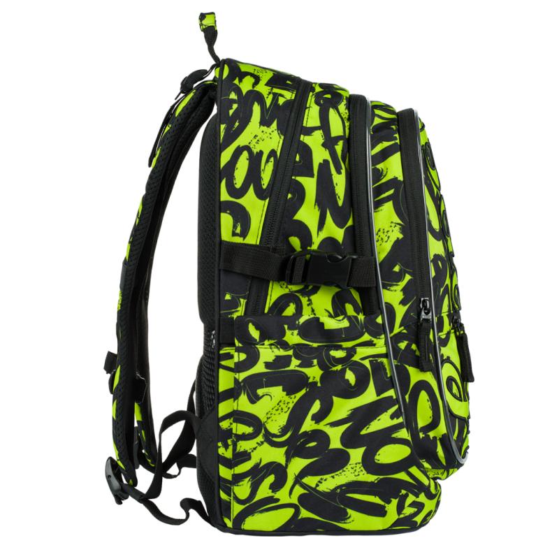 BAAGL Školský batoh Core Lime 2