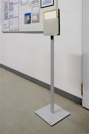 Držiak dokumentov, A4, magnetický, DURABLE "Info Box", sivý 6