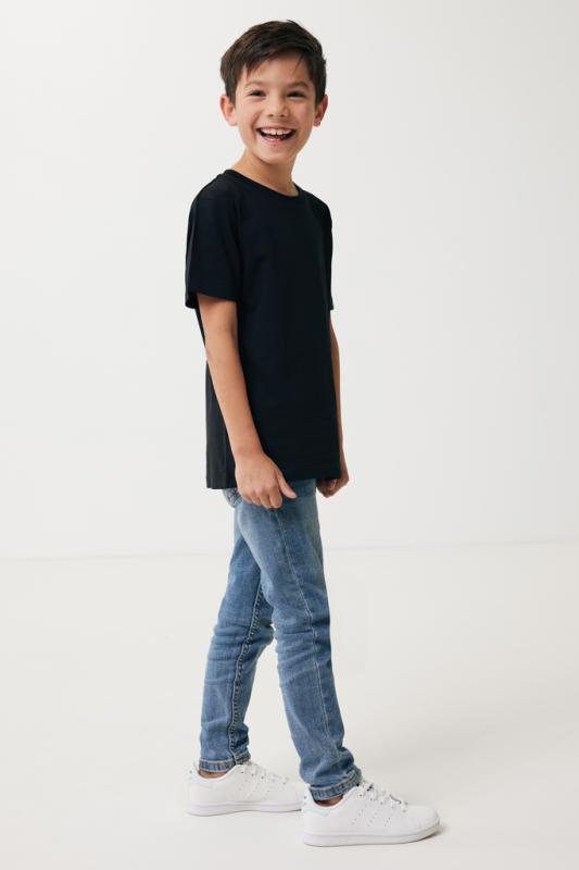 Detské tričko IQONIQ Koli z recykl. bavlny čierna 13-14r (158-164cm) 4