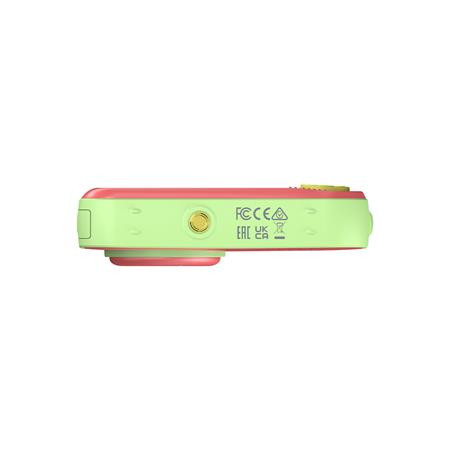 Fotoaparát, digitálny, vodeodolný, detský, AGFAPHOTO Realikids 2 "ARKCW2PK", červený-zelen 5