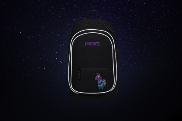 BAAGL SADA 5 Core Fortnite Llama: batoh, vrecko, ľadvinka, obal na notebook, peňaženka GRS 6