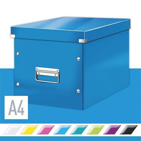 Odkladací box, veľkosť L, LEITZ "Click&Store", modrá 2