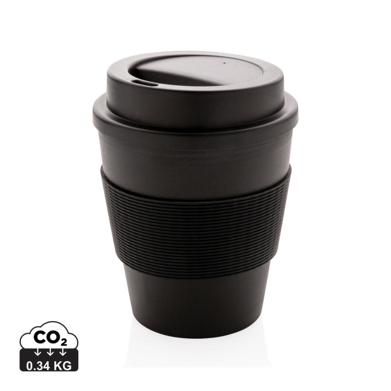 Opakovane použiteľný hrnček 350 ml čierna