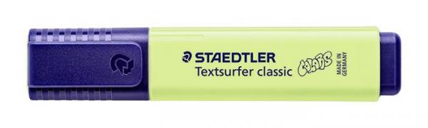 Zvýrazňovač, 1-5 mm, STAEDTLER, "Textsurfer Classic Pastel", limetkový 1