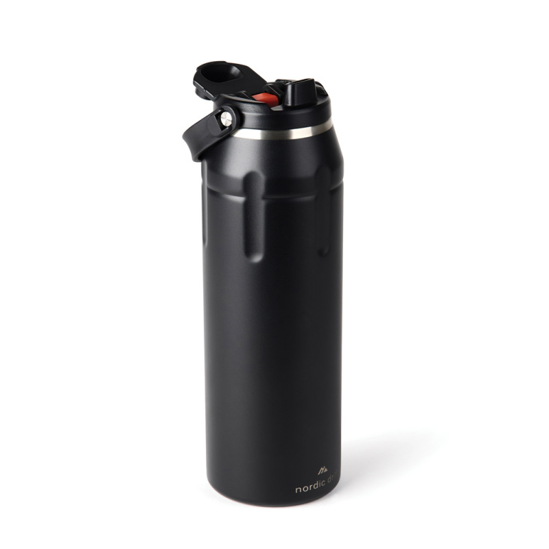 Nordic Drift Trail RCS Izolovaná športová fľaša 940 ml čierna 7