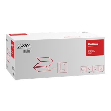 Utierky, Z ohyb, 1-vrstvové, 250 útržkov, KATRIN, modrá 3