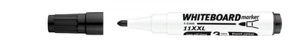 Popisovač na tabule a flipchartové tabule, 1-3 mm, kužeľový hrot, ICO "Plan 11 XXL", čiern 1