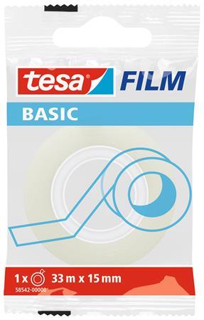 Lepiaca páska, 15 mm x 33 m, TESA "Basic", priehľadná 1