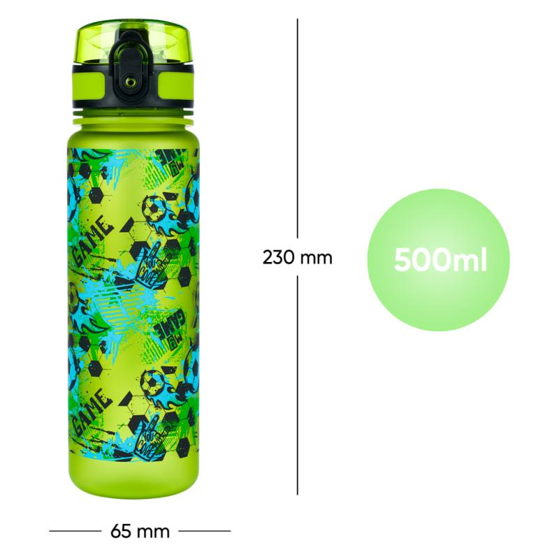 BAAGL Tritanová fľaša na nápoje Fotbal Game, 500 ml 6