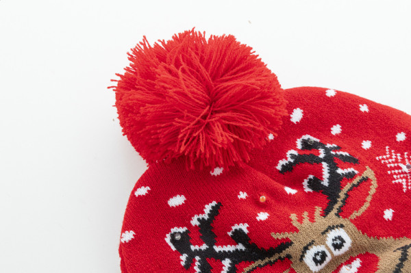 Norrsken Vianočná LED zimná čiapka, sob 2