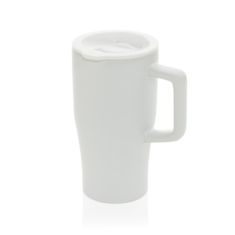 Keramický luxusný hrnček Quencher 490 ml biela