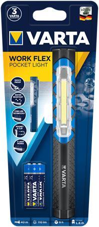 Svietidlo, LED, 3xAAA, VARTA "Work flex" 1