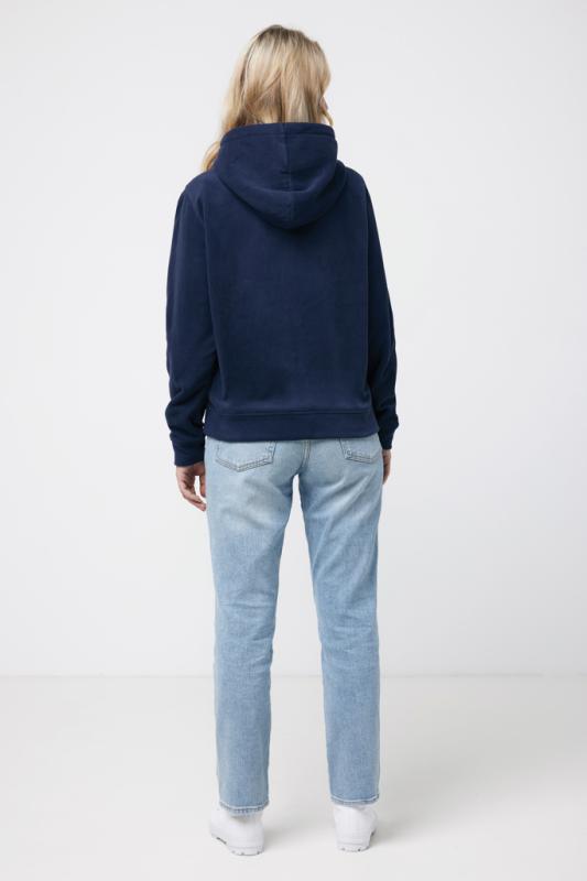Micro fleece mikina IQONIQ Trivor z recykl. polyesteru námornícka modrá XXL 10