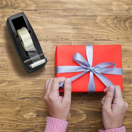 Dispenzor na lepiacu pásku, RAPESCO "300", čierny 5