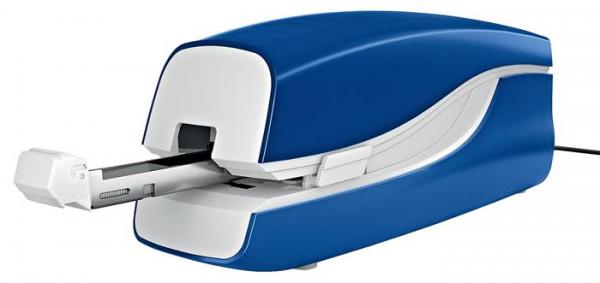 Zošívačka, elektrická, 24/6, 20 listov, LEITZ "Nexxt 5533", modrá 3