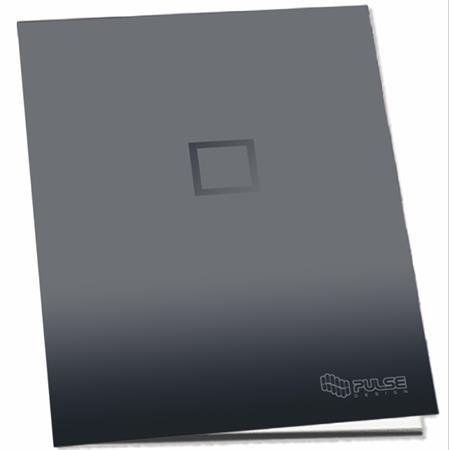 Zošit, A4, štvorčekový, 52 listov, PULSE "Dark Colours" 6