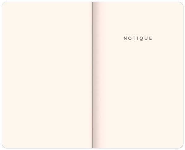 NOTIQUE Notes Bodky, linajkovaný, 13 x 21 cm 2