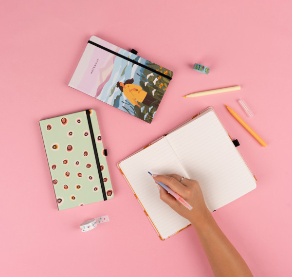 NOTIQUE Notes Monstera, linajkovaný, 13 x 21 cm 8