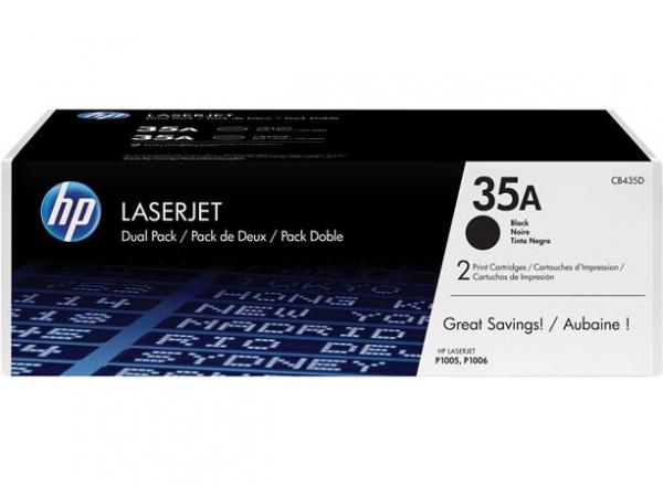 HP LJ P1005/1006 čierny toner, 2*1,5K, dvojbalenie 1