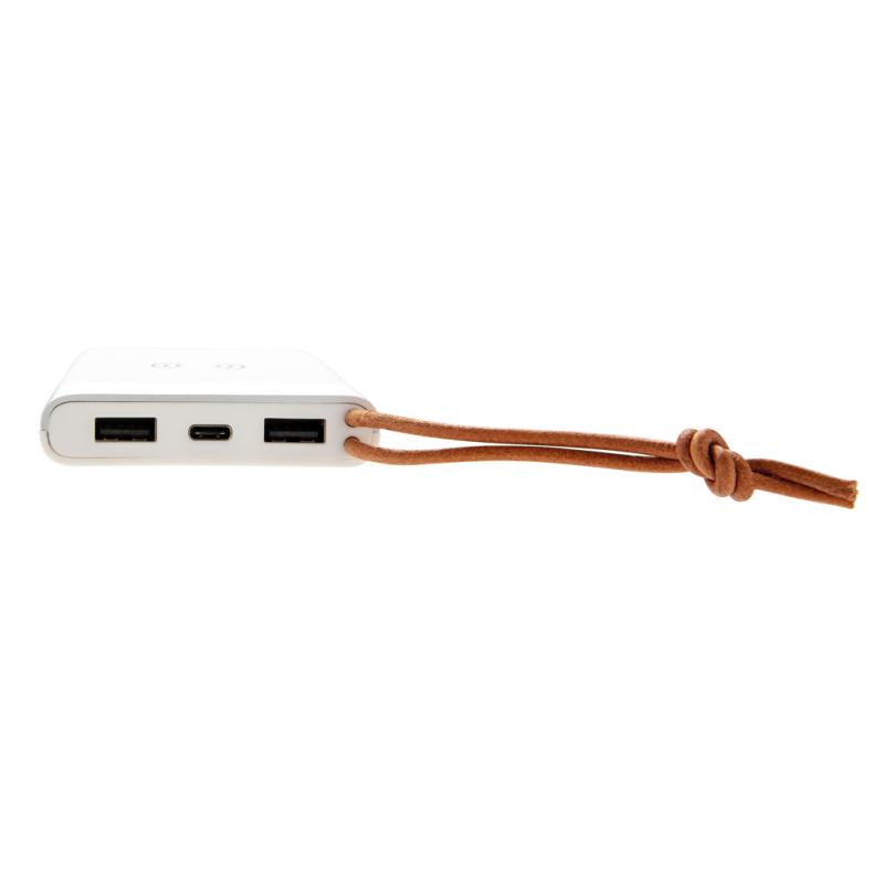 Bezdrôtová powerbanka Aria 8 000 mAh 5W biela 4