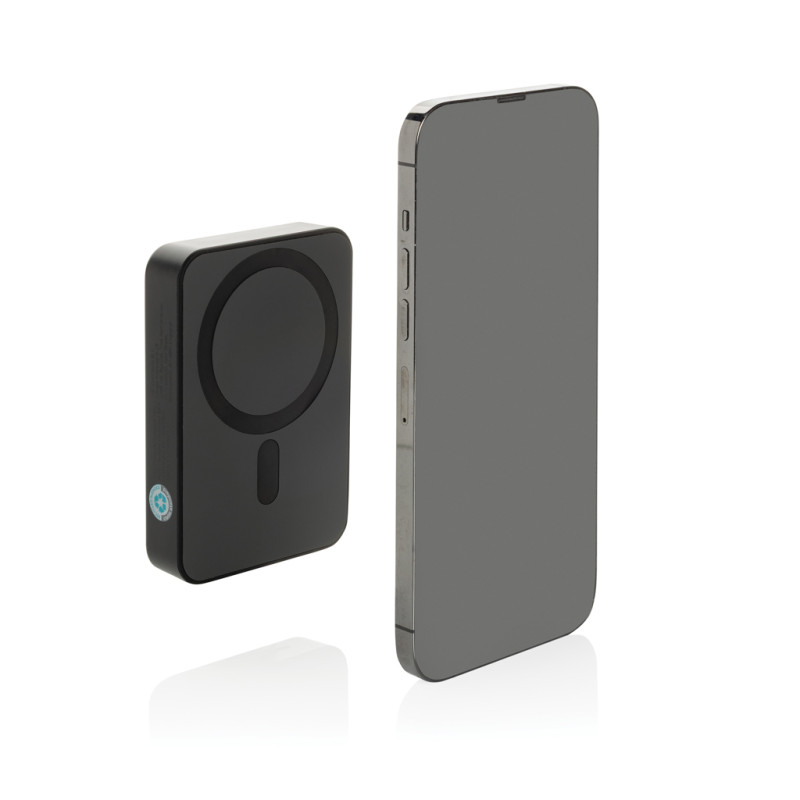 Amporia 10 000 mAh RCS magnetická powerbanka čierna 2