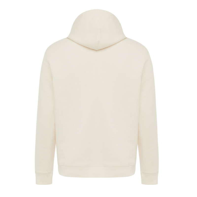 IQONIQ Joshua Unisex mikina s kapucňou z rec. bavlny natural raw 5XL 3