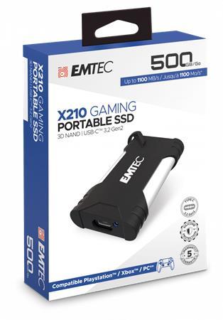 SSD (externá pamäť), 500GB, USB 3.2, EMTEC "X210G Gaming" 3