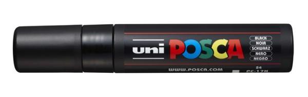 Dekoračný popisovač, 10-15 mm, UNI "Posca PC-17K", čierna 1