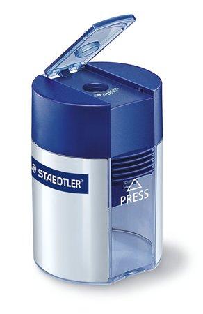 Strúhadlo, jednodierové, so zásobníkom, STAEDTLER, modré 2