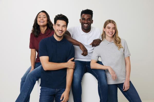 Polo tričko IQONIQ Yosemite z recykl. bavlny námornícka modrá XS 19