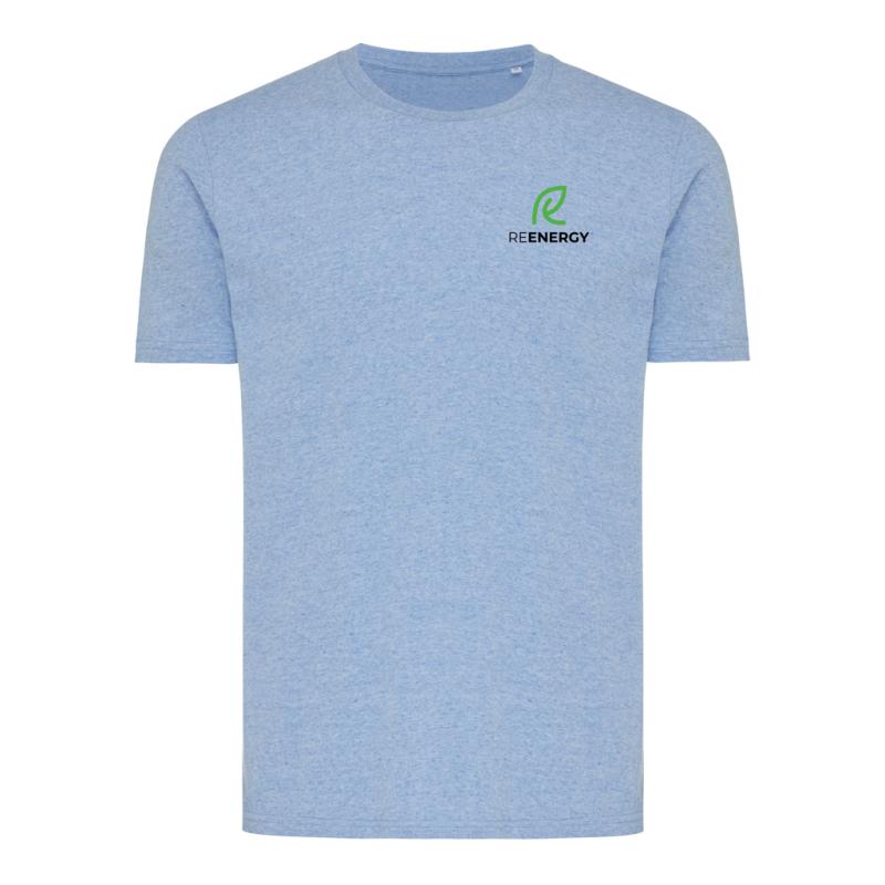 Tričko IQONIQ Brett z recykl. bavlny light heather blue XS 5