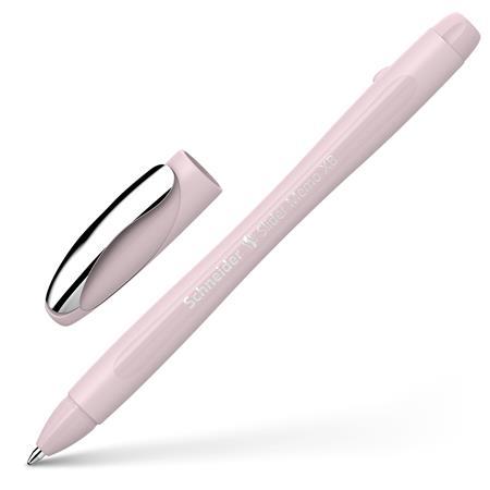 Guľôčkové pero, 0,7 mm, s vrchnákom, SCHNEIDER "Slider Memo XB", perla 6
