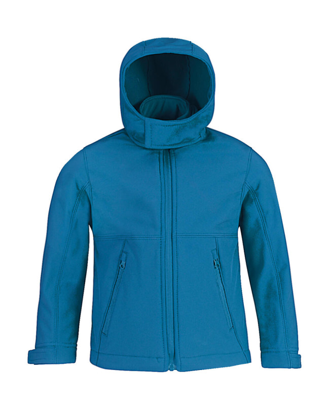 Detský s kapucňou Hooded Softshell/kids 1