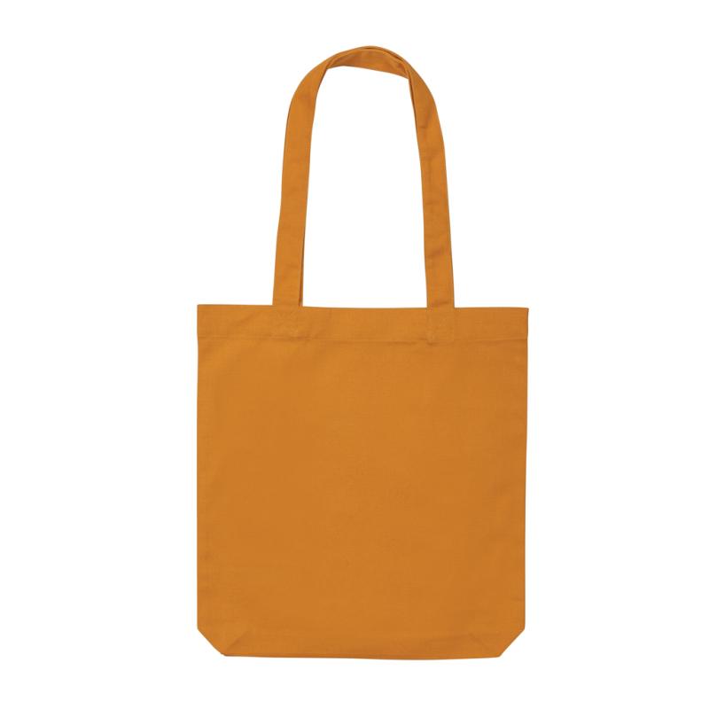 Tote bag Impact z 285g recykl. canvas sundial orange 2