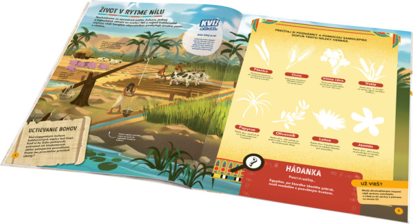 MISIA EGYPT – Pátraj a lúšti so samolepkami 1