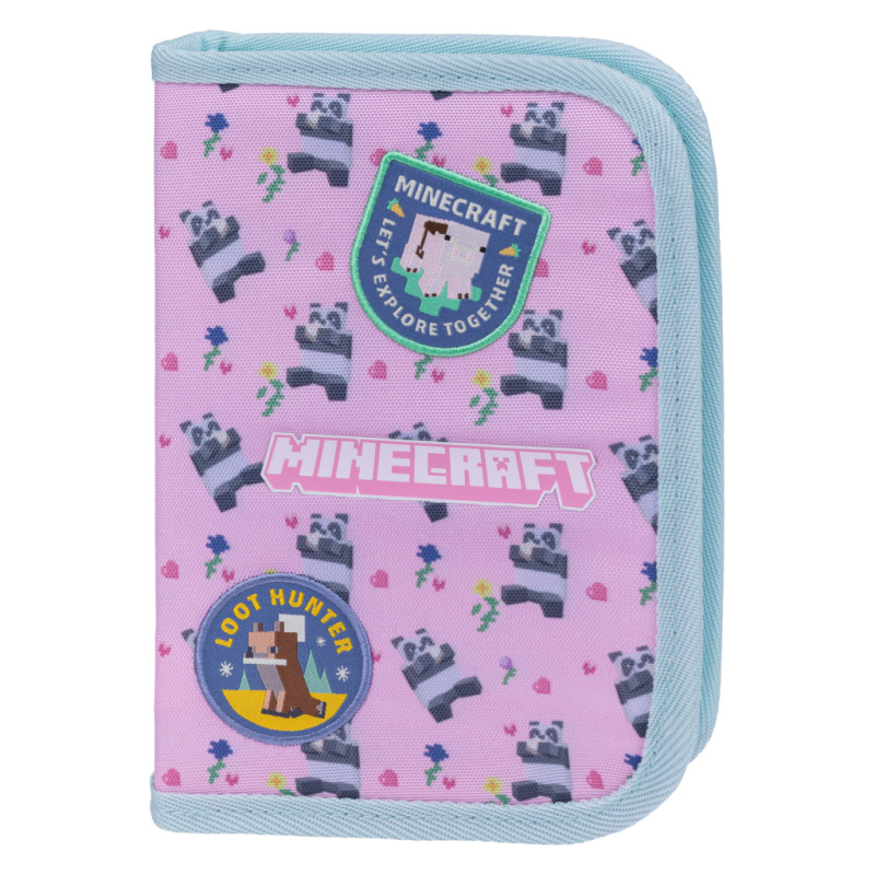 BAAGL Školský peračník jednoposchodový Minecraft Panda