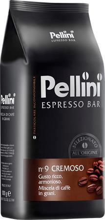 Káva, pražená, zrnková, 1000 g,  PELLINI "Cremoso" 2