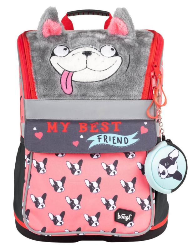 BAAGL Školská aktovka Zippy Doggie