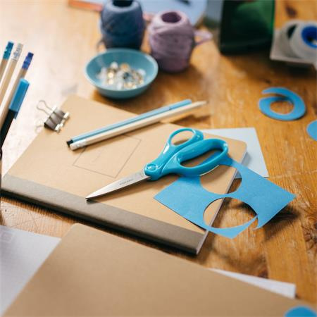 Nožnice, školské, 18 cm, FISKARS, tyrkysové 3