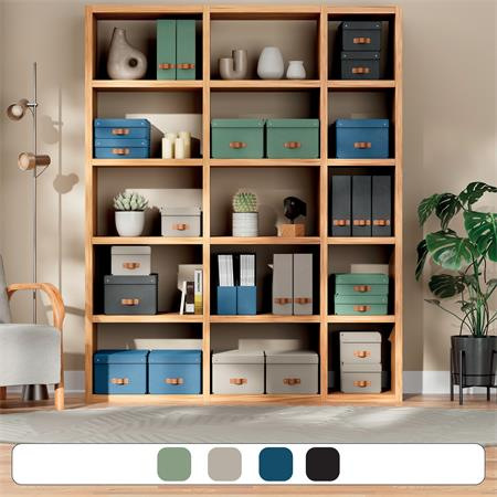 Zakladač, kartónový, 100 mm, LEITZ "Puro", pieskový 4