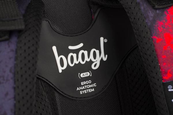 BAAGL Školský batoh Core Láva 9