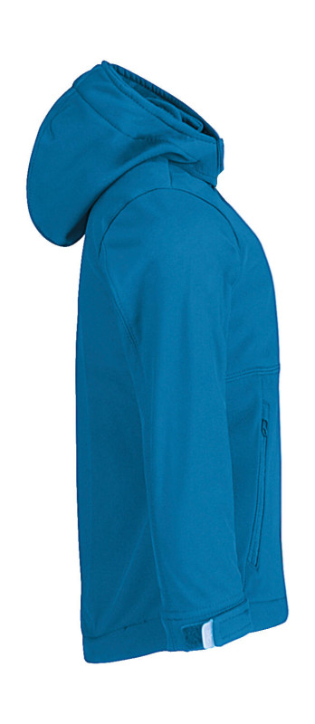 Detský s kapucňou Hooded Softshell/kids 5