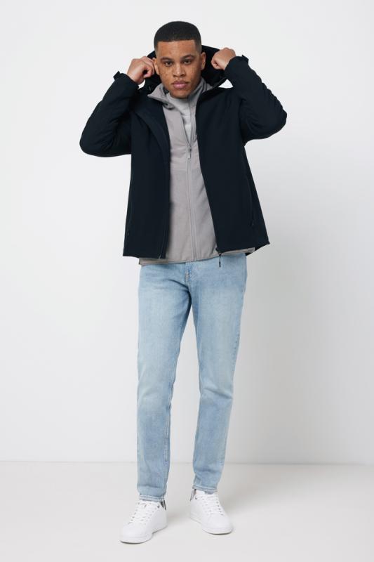 Micro fleece mikina IQONIQ Trivor z recykl. polyesteru storm grey XXS 19