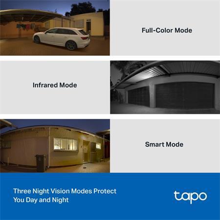 Bezpečnostná kamera, Wi-Fi bezdrôtová sieť, vonkajšia, nočné videnie, TP-LINK "Tapo C510W" 3