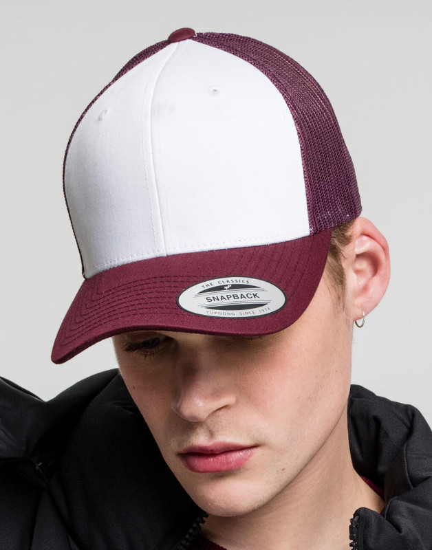 Retro Trucker Colored Front šiltovka
