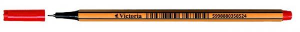 Liner, 0,4 mm, VICTORIA, červená