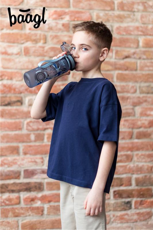 BAAGL Tritanová fľaša na nápoje Roboty, 500 ml 7