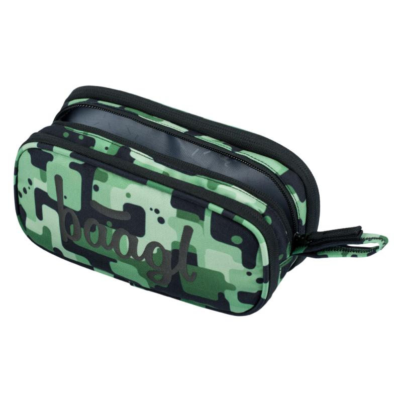 BAAGL Študentský peračník etui Green 1